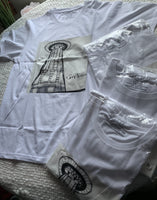 Hand drawing design Summer Style Unisex T- Shirts  / Cotton Men & Women Tee Top /  T-Shirts - Lillie - Lillie
