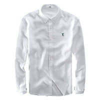 Men's Casual Shirts /  Men's 100% Linen Long Sleeve Shirts - Lillie