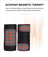Magnetic Therapy Knee Support / 2pcs Tourmaline Self Heating Knee pad / Tourmaline Heating Belt Knee - Lillie