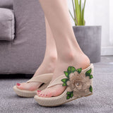 Casual Slippers for women / Lady Home Slippers Casual Beach Flip Flops Sandals - Lillie