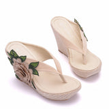 Casual Slippers for women / Lady Home Slippers Casual Beach Flip Flops Sandals - Lillie