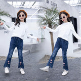 Girls Jeans/ Girls Denim Pants/Casual Trousers for Girls - Lillie