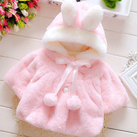 Infant Newborn Baby Girl Coat/ Cute fashion Rabbit baby Jacket Coat - Lillie