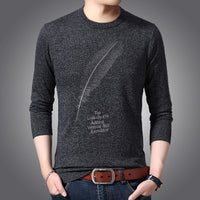 Casual Knitted Sweater For Men /  Knitwear Warm Winter Style Jumpers - Lillie