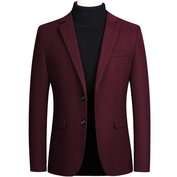 Men's Jacket /Men Business Slim Wool Blazers - Lillie