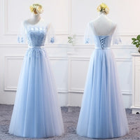 Sky Blue Bridesmaid Dresses / Wedding Party Gown - Lillie