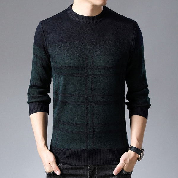 Men's Sweaters / Knitted Striped pattern Thick Slim Fit Jumpers - Lillie