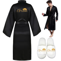 Wedding Robes/ Bridal party Kimono Robes/ Groom Robs - Lillie