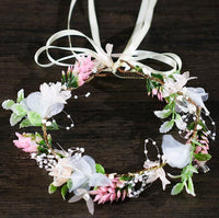 Bridal Flower Headdress - Lillie