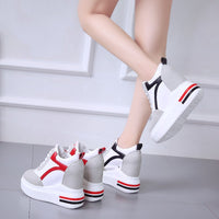 Women Casual Sneakers / Fashion Heels height increasing platform shoes - Lillie