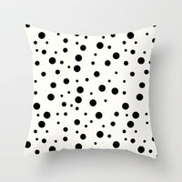 Striped Decorative Cushion covers / Black and White Geometric Decorative Pillowcases - Lillie