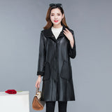 Women's Winter warmth faux leather Coats/Jackets - Lillie