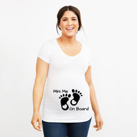 Pregnancy  T-Shirts/Motherhood Tee Top - Lillie