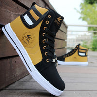 Men's Skateboarding Shoes / High Top Leisure Sneakers for Men / Breathable Street Shoes - Lillie