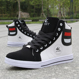 Men's Skateboarding Shoes / High Top Leisure Sneakers for Men / Breathable Street Shoes - Lillie