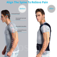 Adjustable Back Posture Brace Clavicle Support / Posture Corrector - Lillie