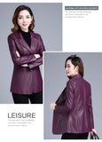Women's Leather Coat / Jacket - Lillie