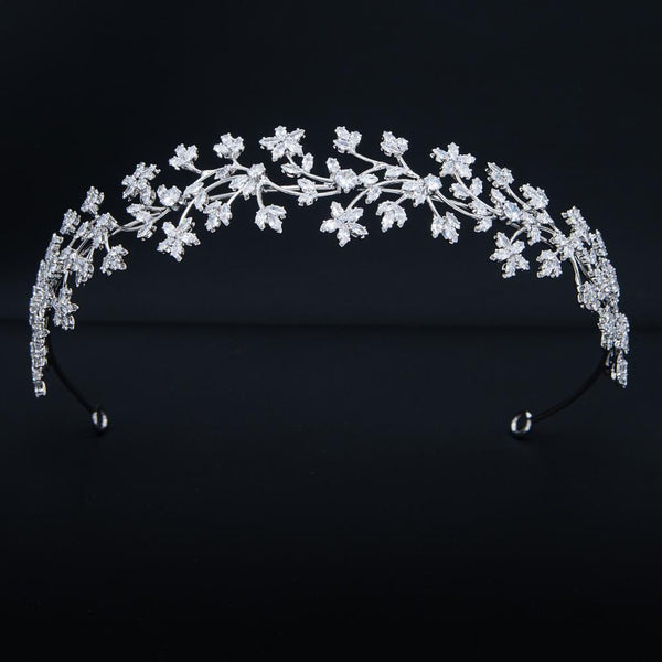 Bridal Crown Hairband - Lillie