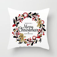 Christmas Cushion Cover - Merry Christmas Decoration Pillowcases - Lillie
