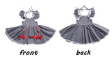 Baby Kids Girl Short Sleeve Off Shoulder A-Line Dresses / Toddler girl's Dresses - Lillie