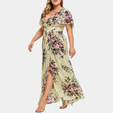 Women Plus Size Summer Dress/  Party Maxi Dress - Lillie