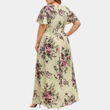Women Plus Size Summer Dress/  Party Maxi Dress - Lillie