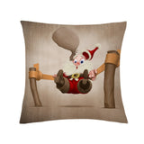 Cartoon Santa Claus Cushion Cover - Lillie