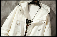 Windbreaker  Streetwear Safari Style Jacket for Men - Lillie