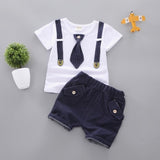 Summer Kid Cloths / Infant Toddler Casual Cotton Tracksuits - Lillie