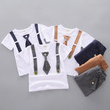Summer Kid Cloths / Infant Toddler Casual Cotton Tracksuits - Lillie