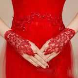 Women Lace Gloves - Lillie