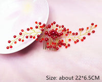 Bridal Headdress Jewelry - Lillie