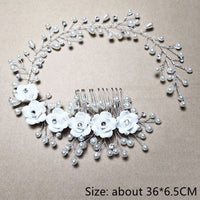 Bridal Headdress Jewelry - Lillie